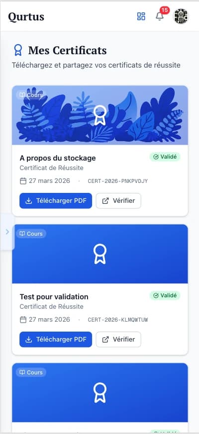 Statistiques membres