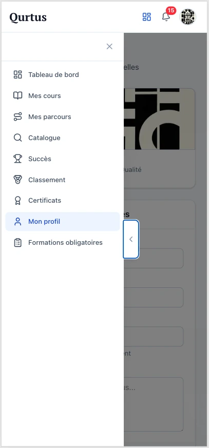 Suivi des formations
